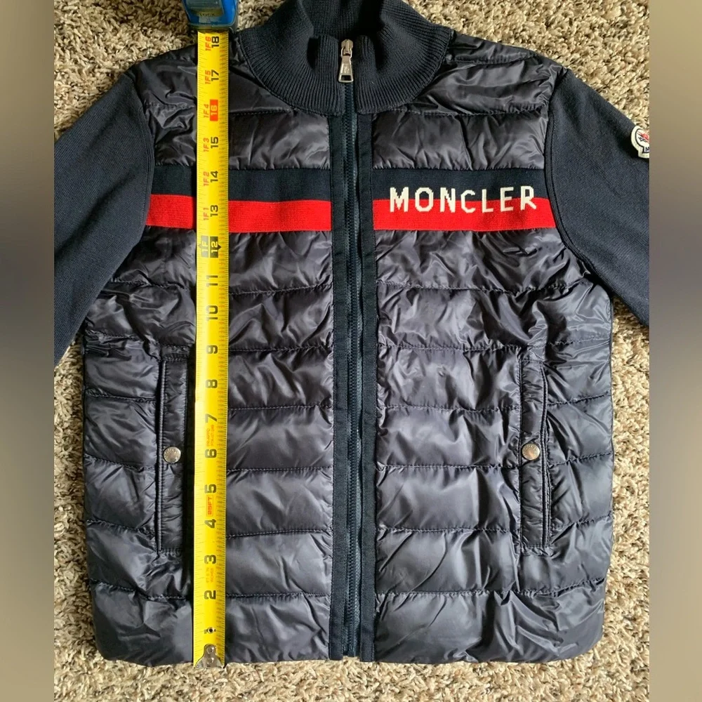Moncler Puffy Knit Kids Jacket - Picture 7 of 11